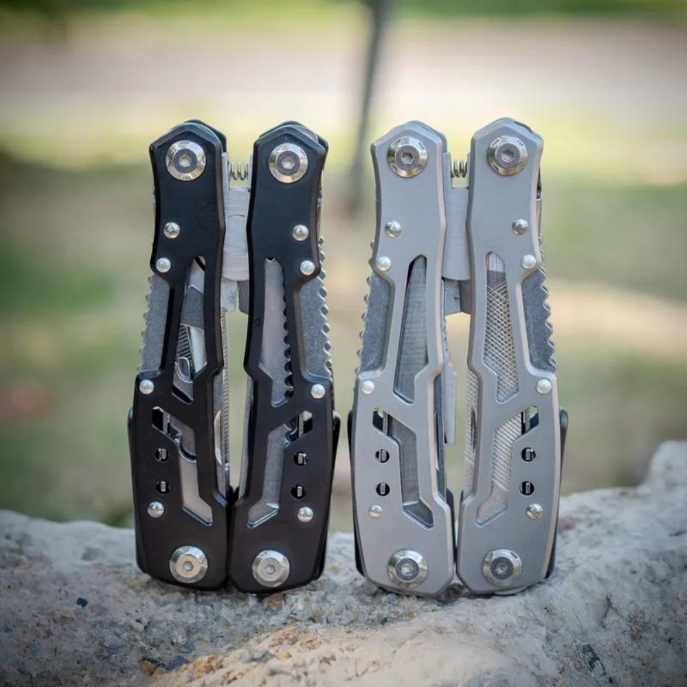Alicate Multifuncional de Inox + Case | 14 Funções