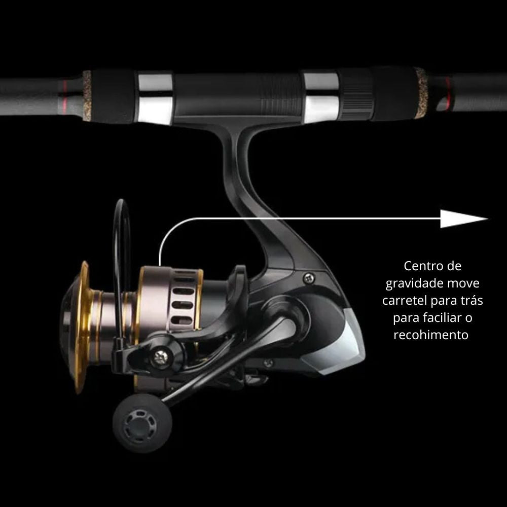 Molinete RYOBI RY Drag 10kg 7 Rol. 5.2:1