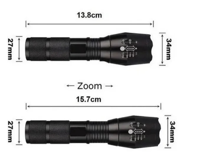 Lanterna Tática Militar X900