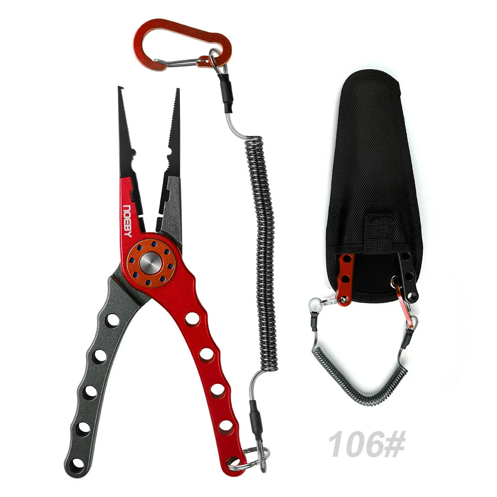 Alicate de Pesca Multifuncional Inox NOEBY