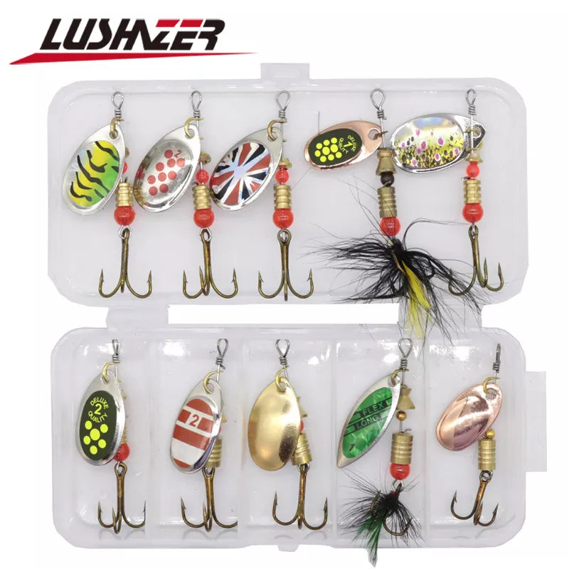 Kit Spinner Box Lushazer 10 peças