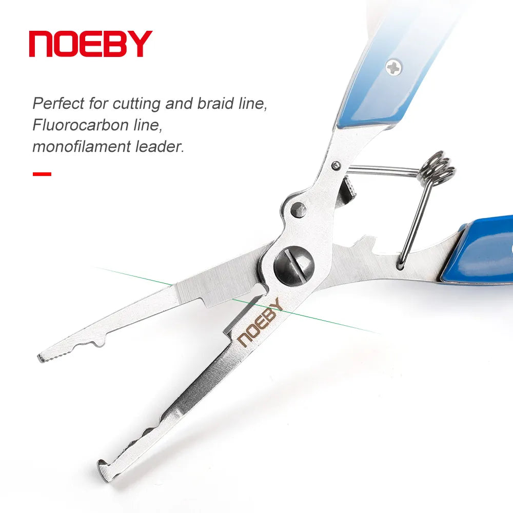Alicate de Pesca Multifuncional Inox NOEBY