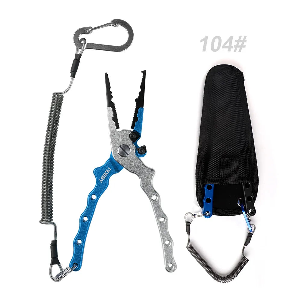 Alicate de Pesca Multifuncional Inox NOEBY
