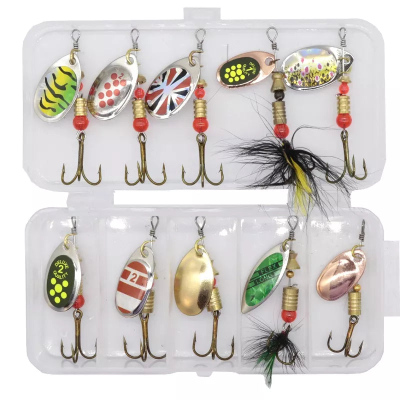 Kit Spinner Box Lushazer 10 peças