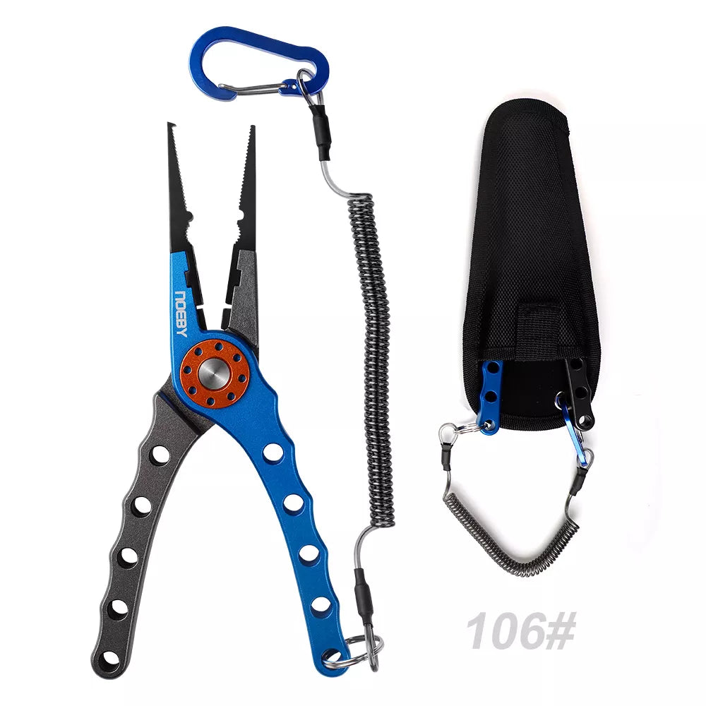 Alicate de Pesca Multifuncional Inox NOEBY