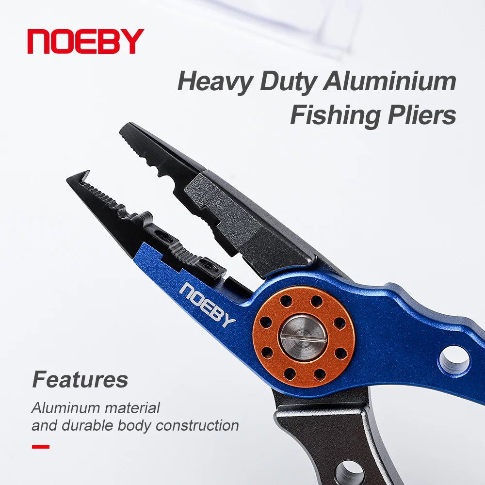Alicate de Pesca Multifuncional Inox NOEBY