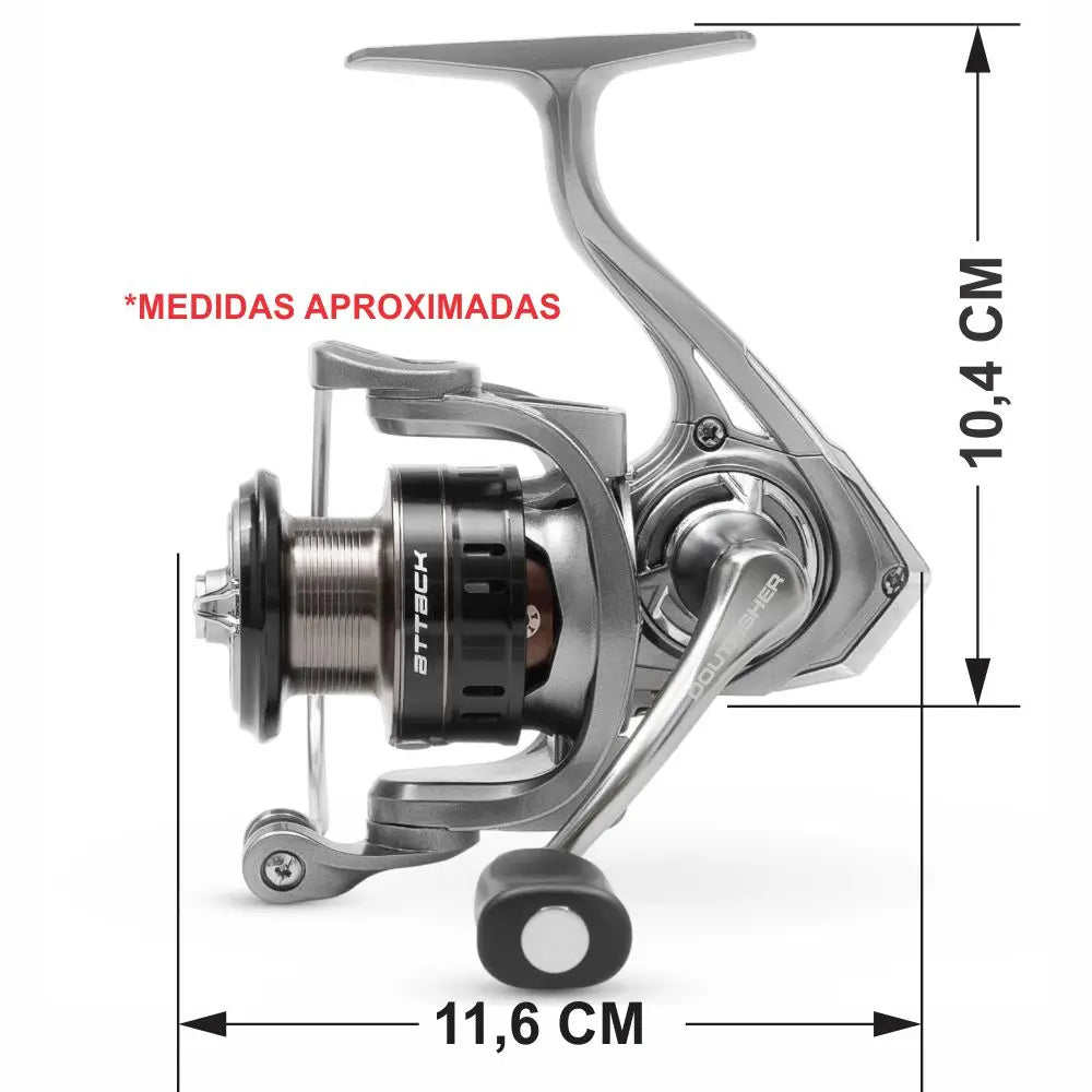 Molinete Maruri Attack 3000 Drag 10kg