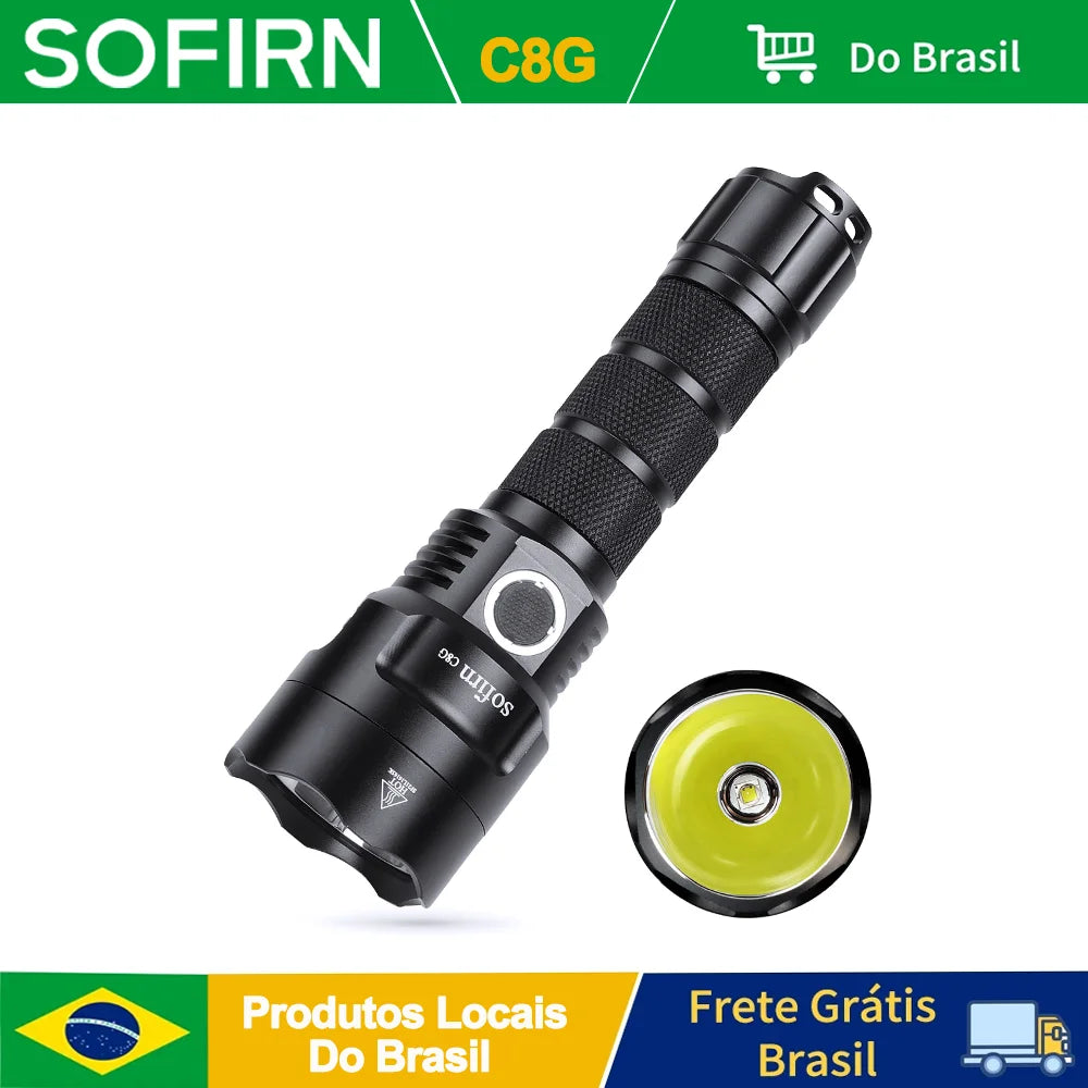 Lanterna LED Recarregável Sofir C8G