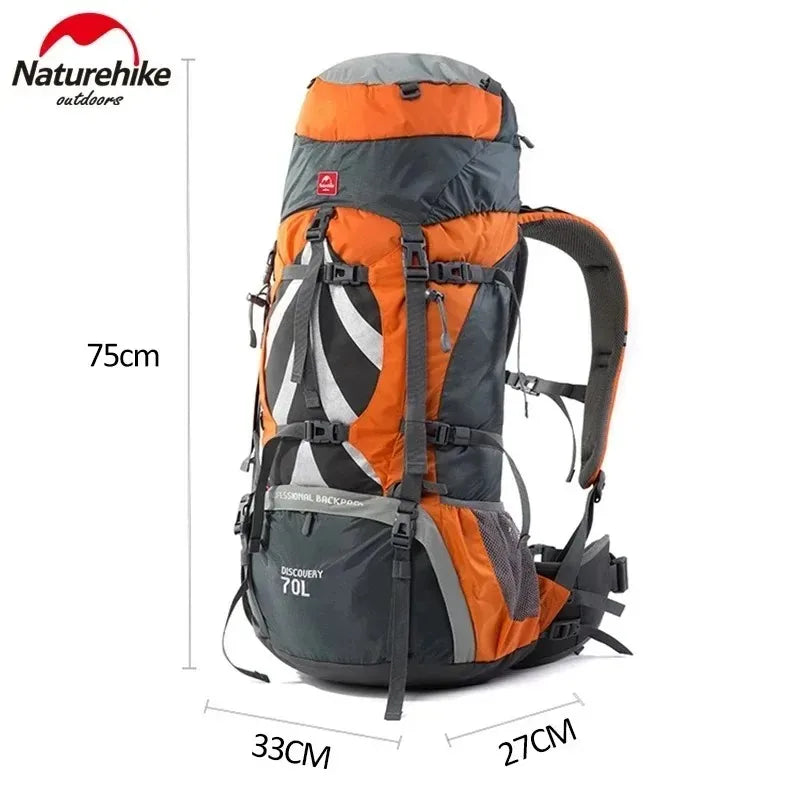 Mochila Naturehike 80L – Professional Mountain Backpack
