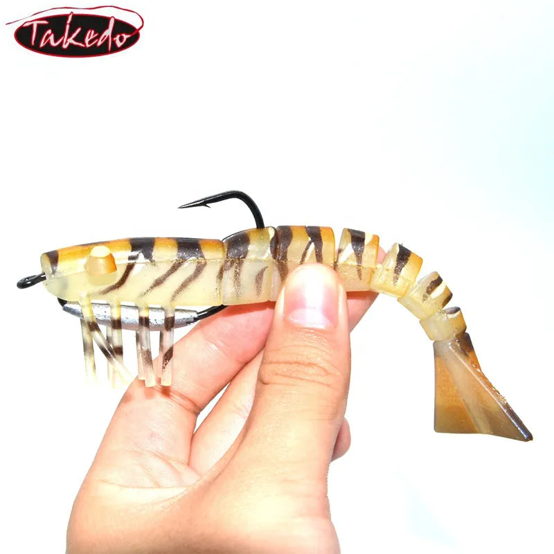 Camarão Artificial DOA Lastreado Offset 9cm | 12cm