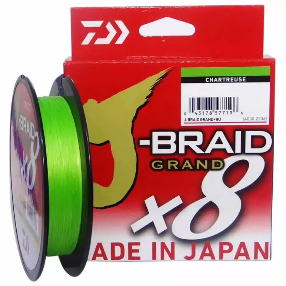 Linha Multifilamento Daiwa J-Braid Grand X8 20lb 0,23mm 135m