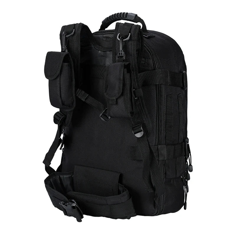 Grande capacidade 40l 65l ao ar livre tático militar mochila viagem caminhadas acampamento ferramenta de pesca mochila para homens
