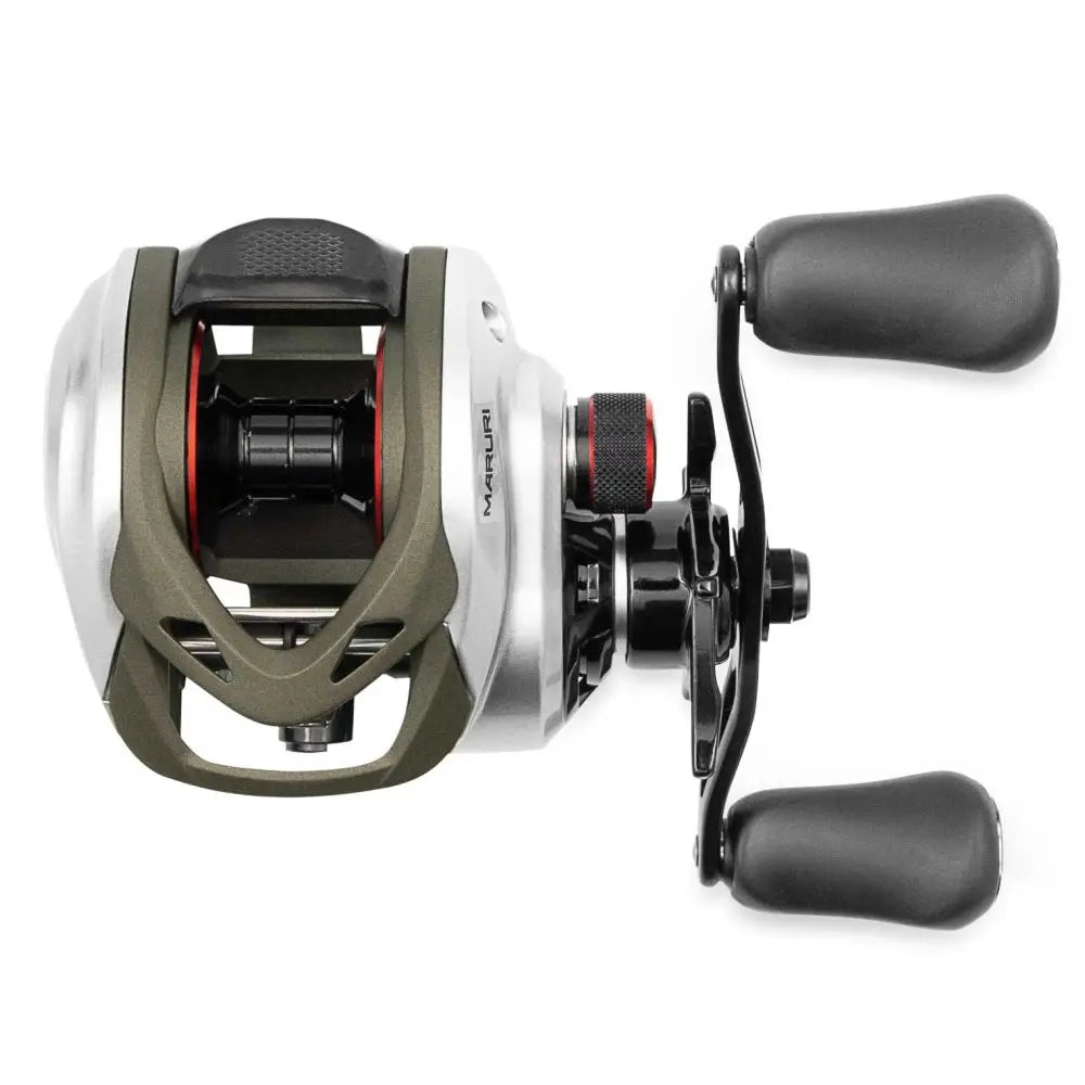 Carretilha Maruri Attack LH Prata Drag 5kg Esquerda