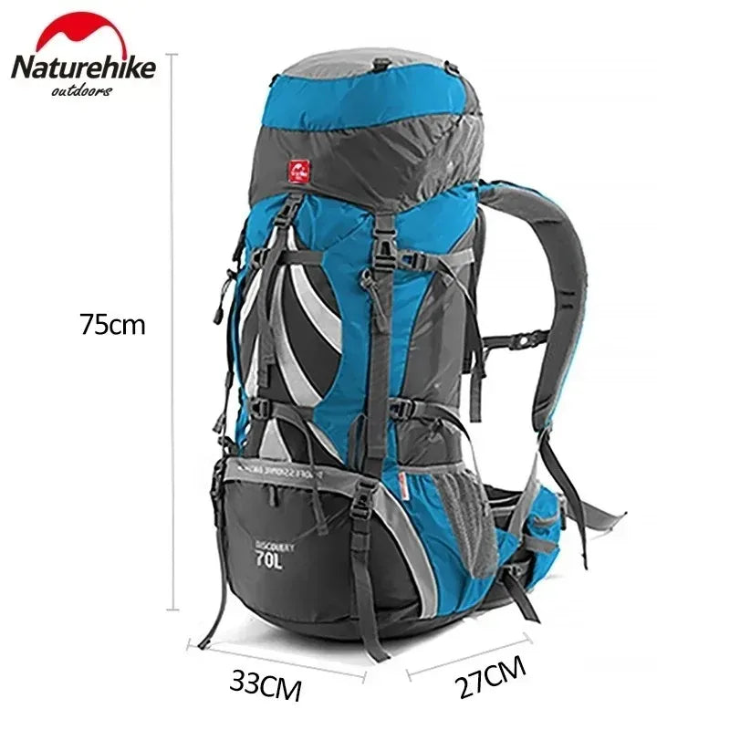 Mochila Naturehike 80L – Professional Mountain Backpack