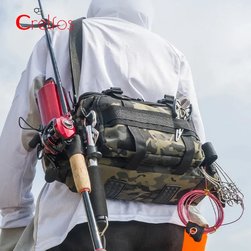 Bolsa de Pesca SDI em Lona à Prova D'água