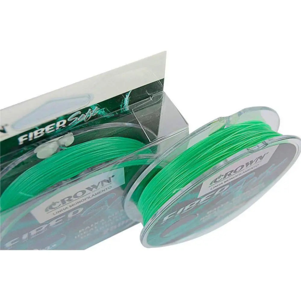 Linha Crown Fiber Soft Verde 0,31mm 19 lbs 250m