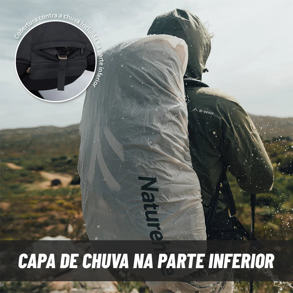 Mochila Naturehike 80L – Professional Mountain Backpack