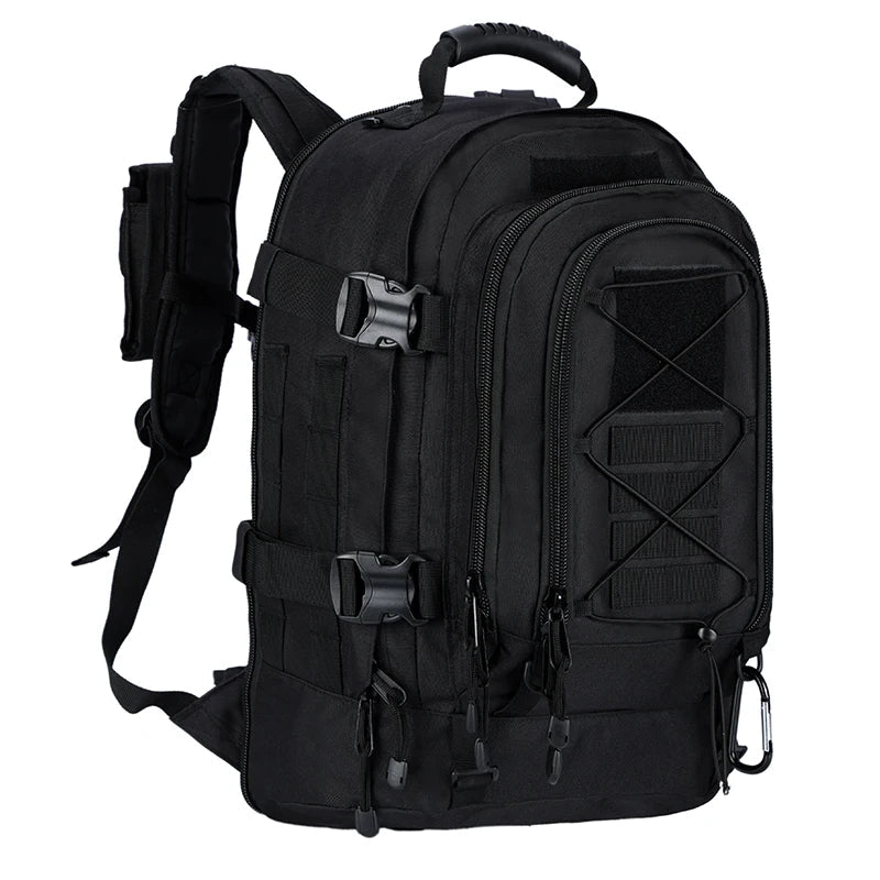Grande capacidade 40l 65l ao ar livre tático militar mochila viagem caminhadas acampamento ferramenta de pesca mochila para homens