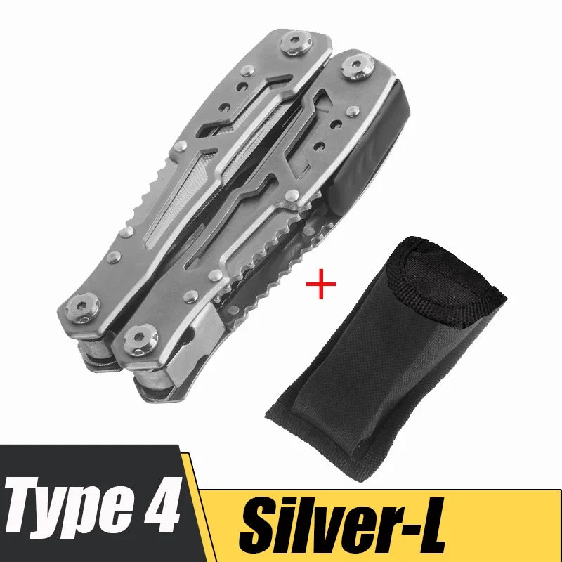 Alicate Multifuncional de Inox + Case | 14 Funções