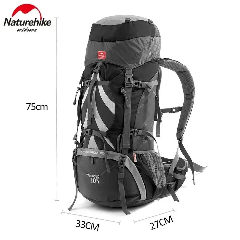 Mochila Naturehike 80L – Professional Mountain Backpack