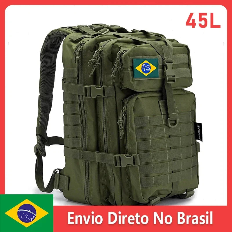 Mochila Tática Militar Impermeável 50L