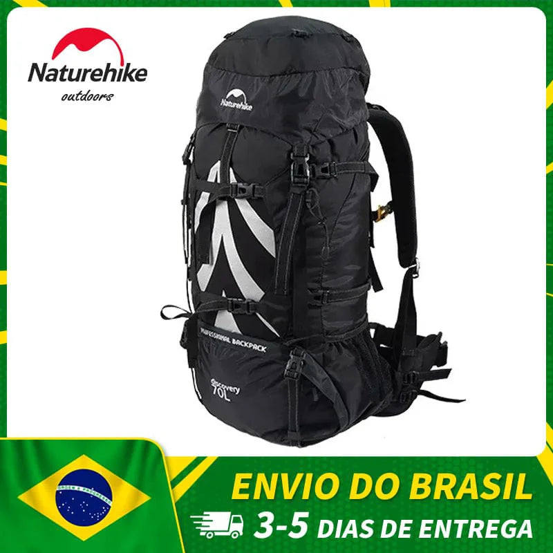 Mochila Naturehike 80L – Professional Mountain Backpack