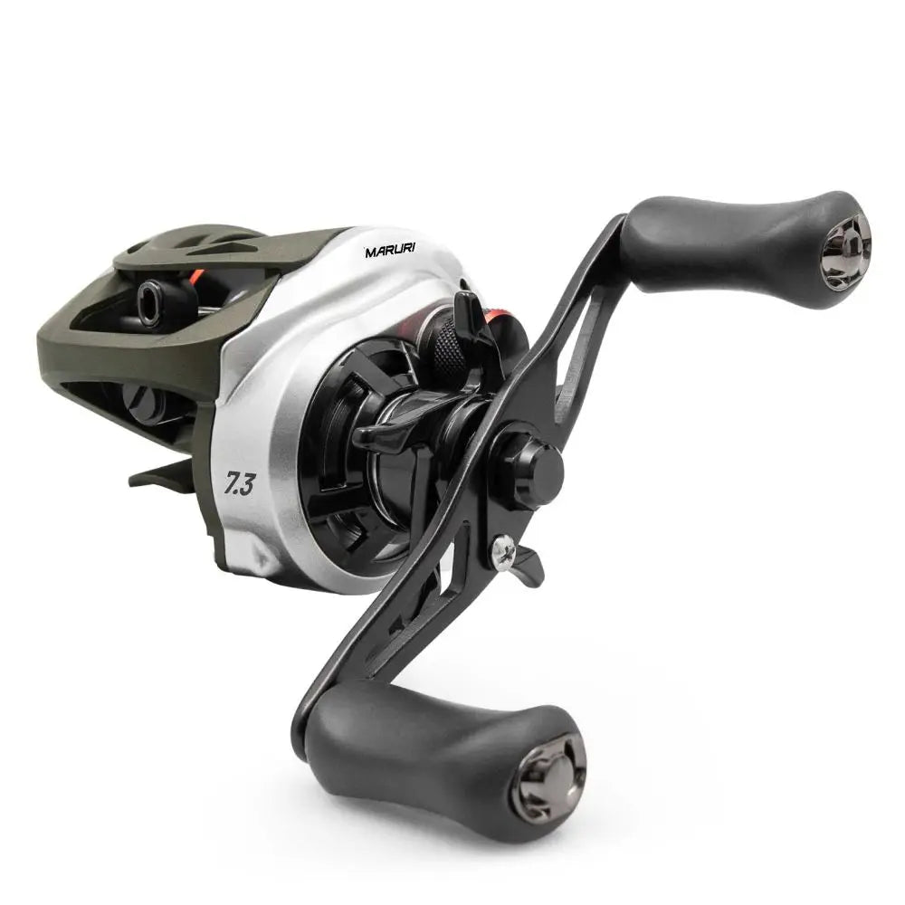 Carretilha Maruri Attack LH Prata Drag 5kg Esquerda
