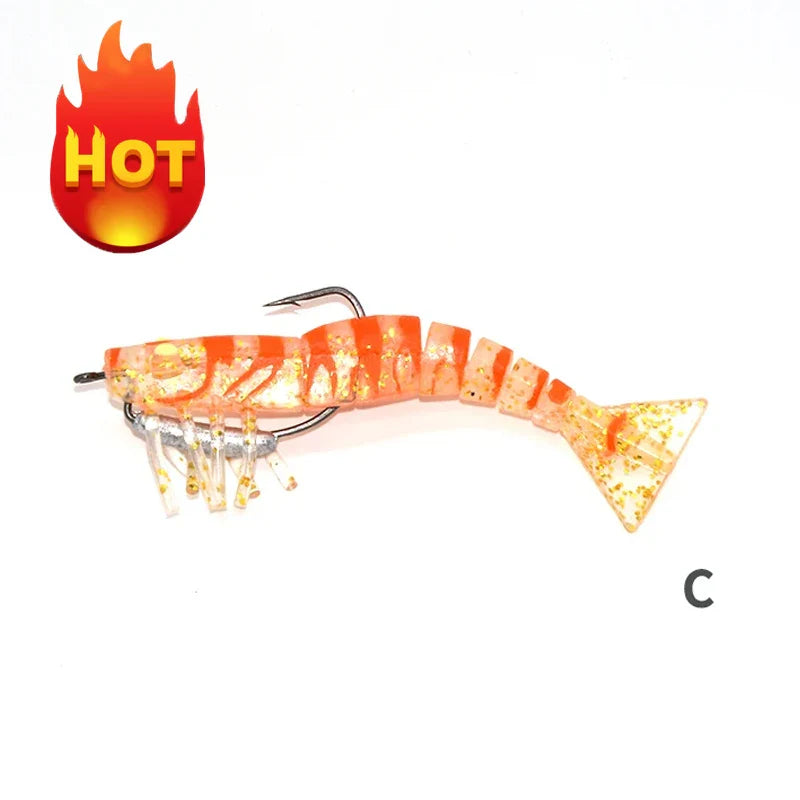 Camarão Artificial DOA Lastreado Offset 9cm | 12cm
