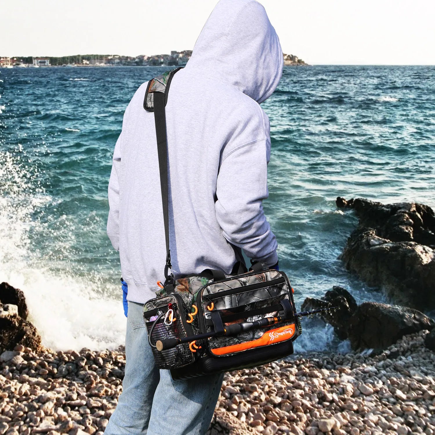 Bolsa Pesca A Prova dágua Sougayilang