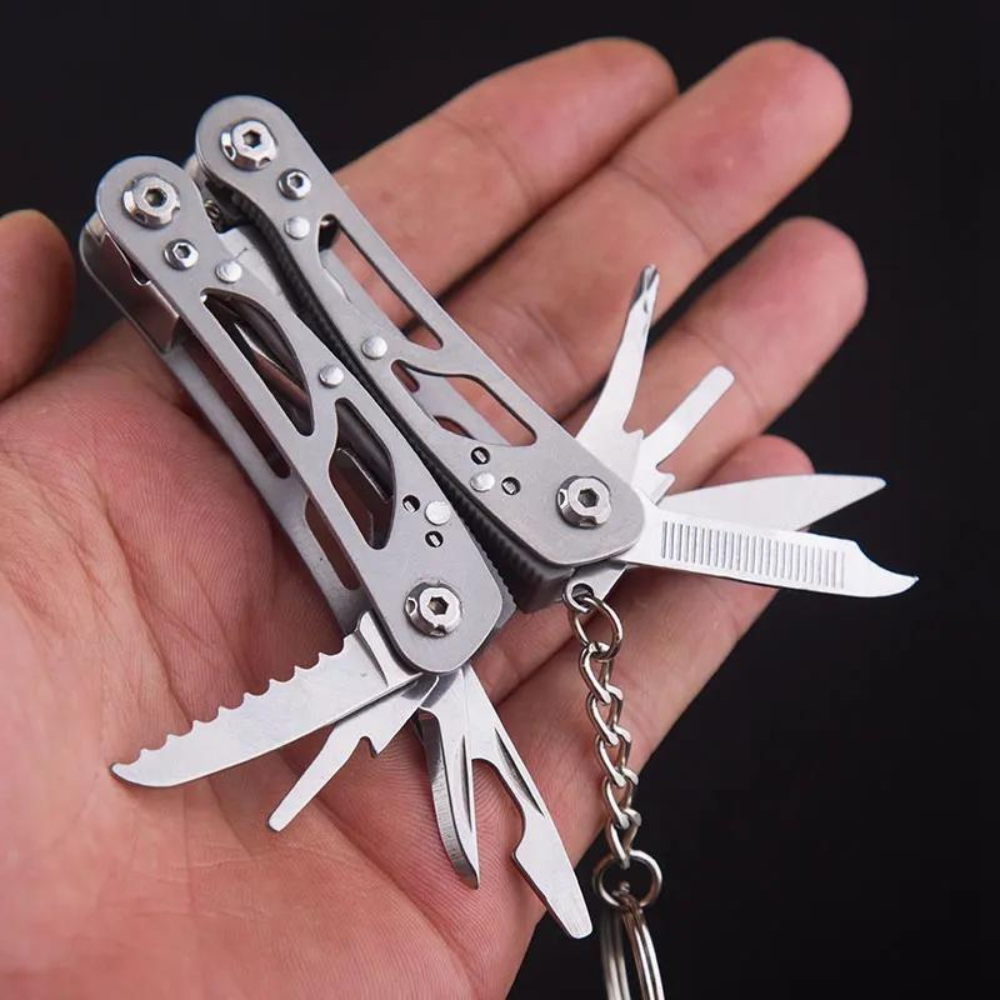 Alicate Multifuncional de Inox + Case | 14 Funções