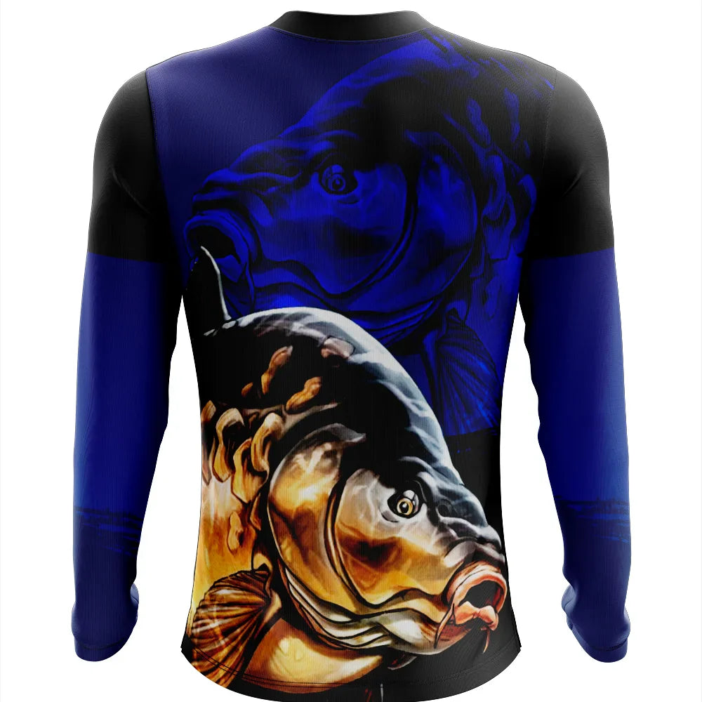 Camiseta Uv50 Estampa Carpa