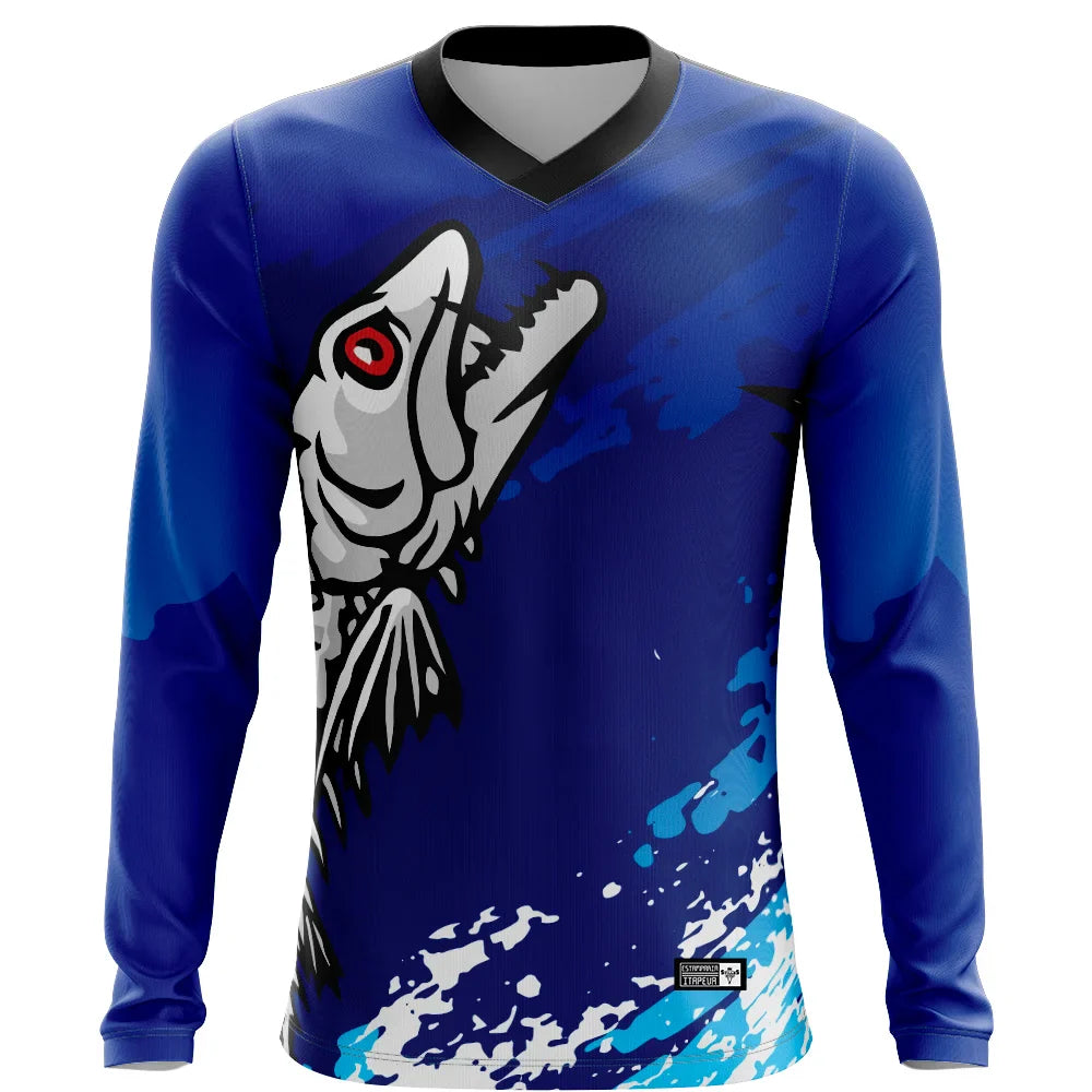 Camiseta UV50 Estampa Traíra Stillus Mandrake