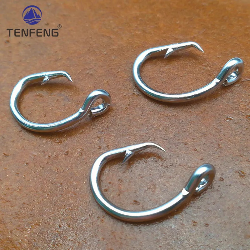 Alzon Circle Hook INOX Pargueira e Live Bait