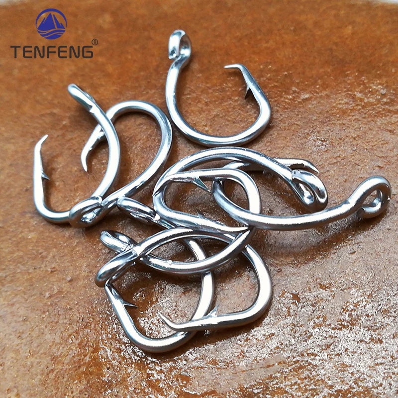 Alzon Circle Hook INOX Pargueira e Live Bait