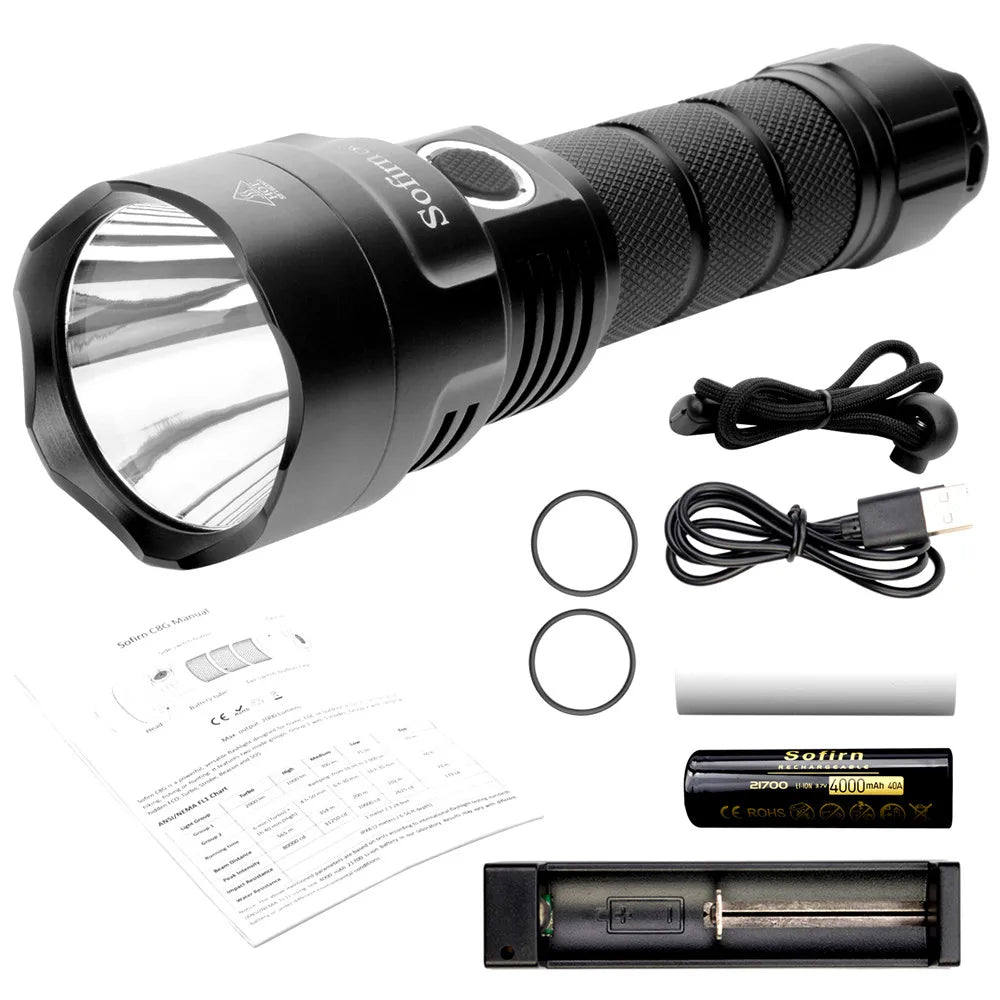 Lanterna LED Recarregável Sofir C8G