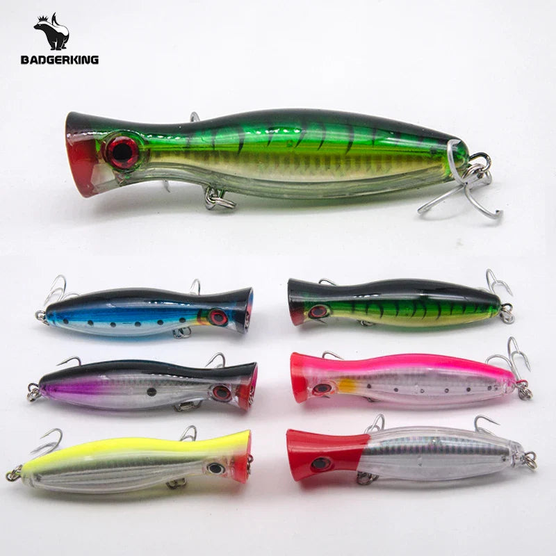 Isca Artificial Big Popper Badking 12cm 43g