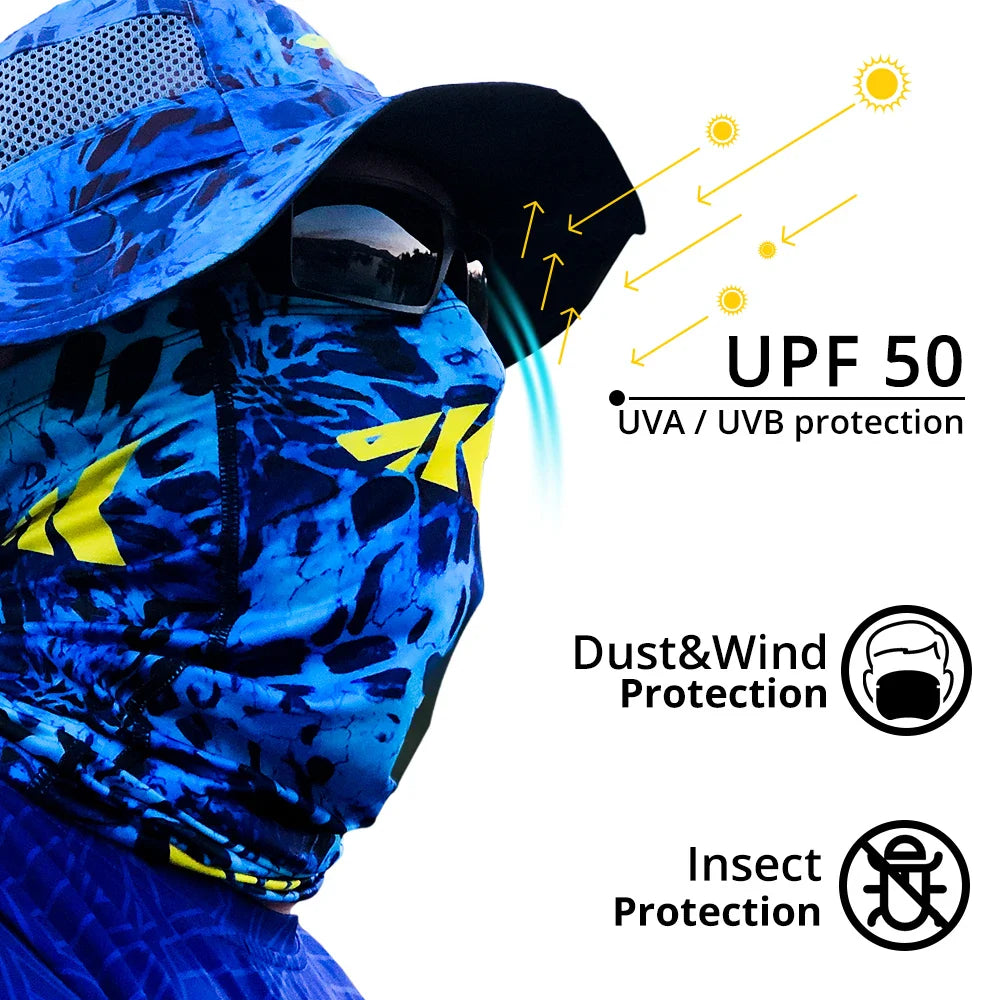 Máscara de Pesca Kastking com proteção UV 50