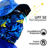 Máscara de Pesca Kastking com proteção UV 50