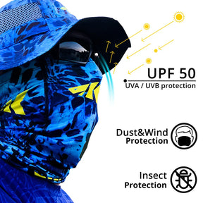 Máscara de Pesca Kastking com proteção UV 50