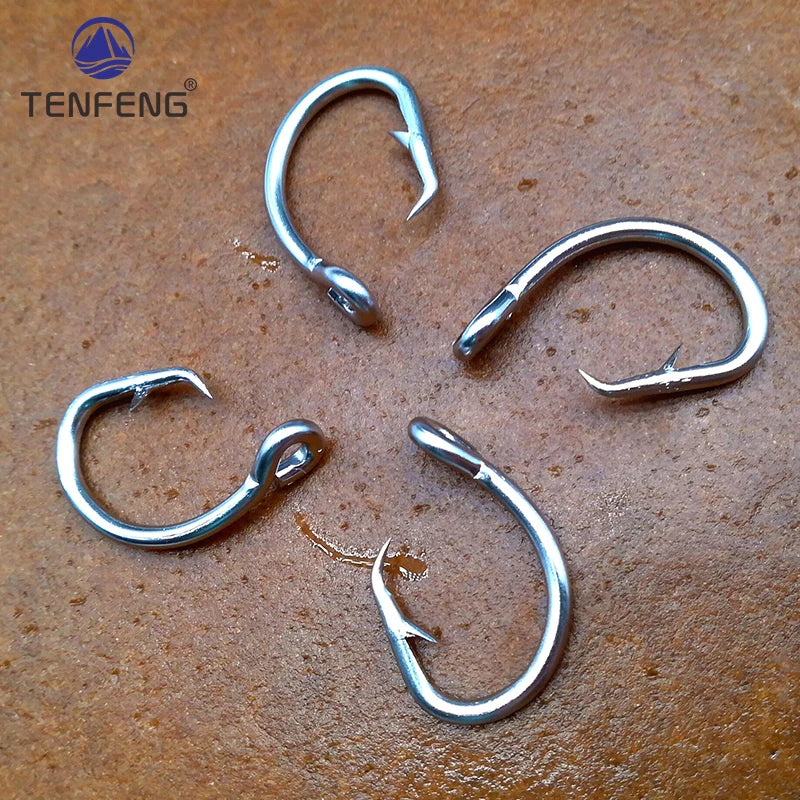 Alzon Circle Hook INOX Pargueira e Live Bait