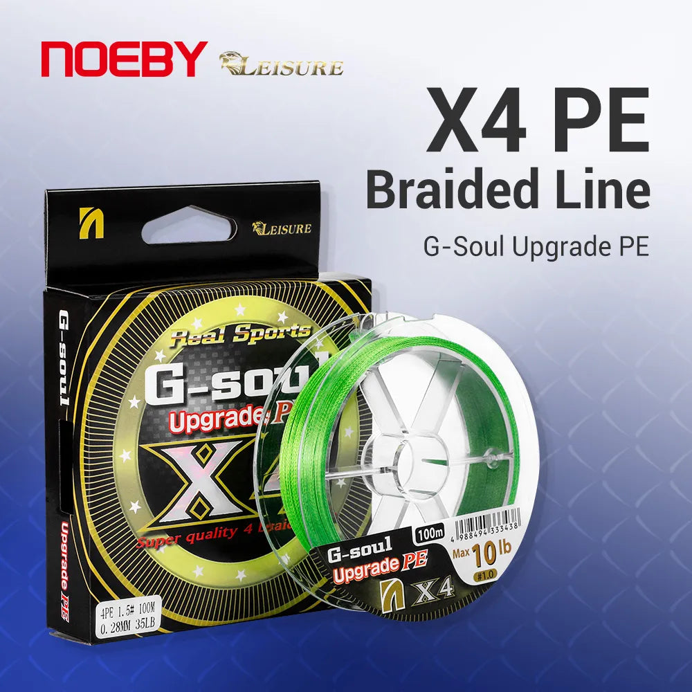 Linha Multifilamento G-Soul X4 NOEBY