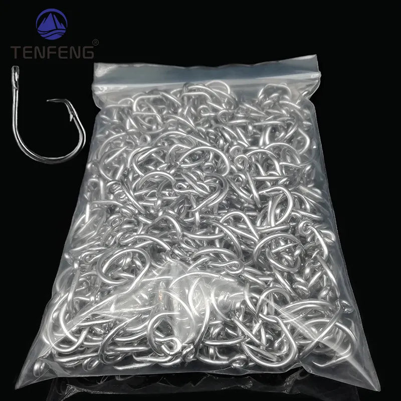 Alzon Circle Hook INOX Pargueira e Live Bait