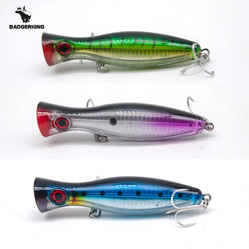 Isca Artificial Big Popper Badking 12cm 43g