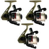 Kit 3 Molinete Marine Sports Jimmy Verde Com Linha