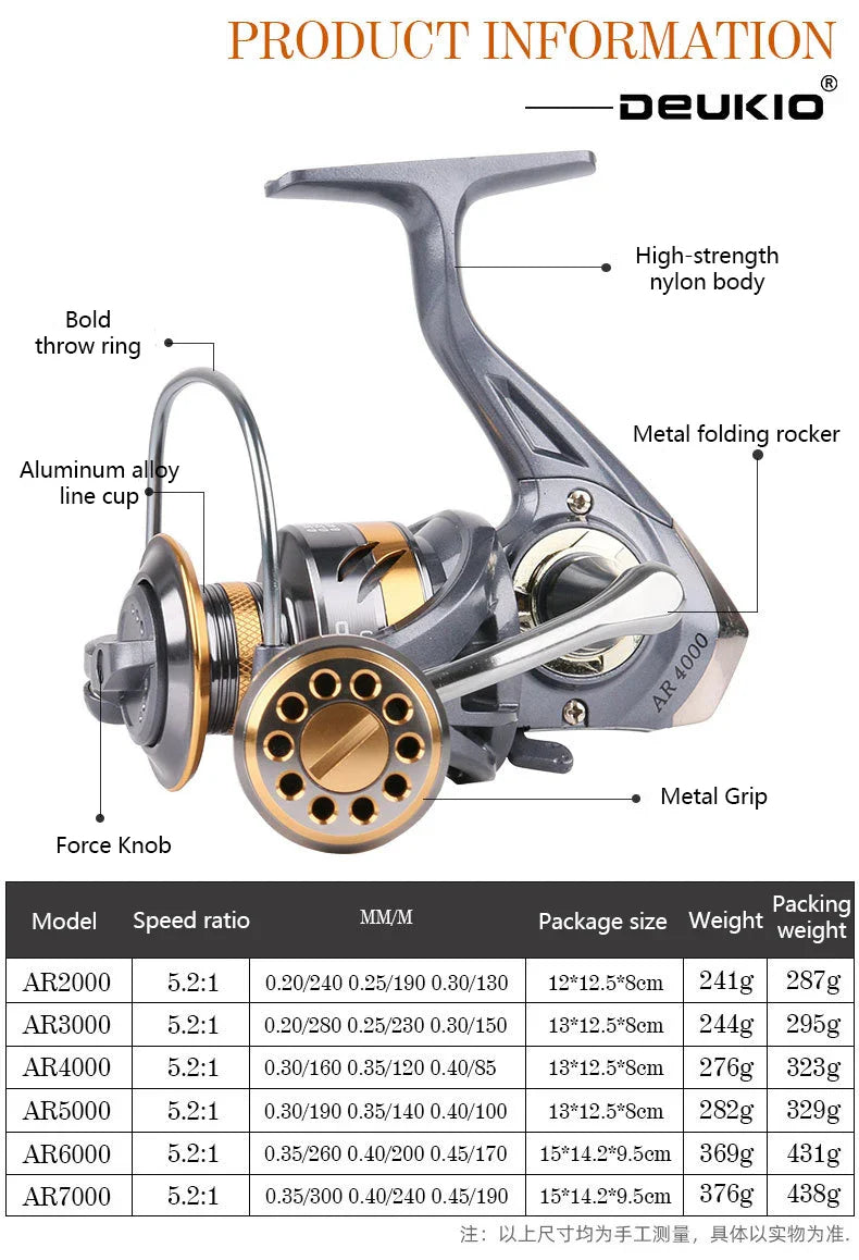 Molinete Octopus Hunter Drag 12kg Rec. 5.2:1