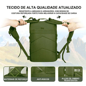 Mochila Tática Militar Impermeável 50L