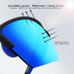 Óculos Polarizado KastKing Innoko UV400 [Estojo Grátis]