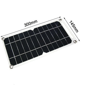 Carregador de Celular Painel Solar USB 30W a prova d'água