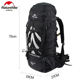 Mochila Naturehike 80L – Professional Mountain Backpack