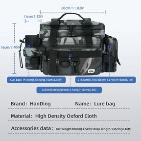 Bolsa de Pesca Handing Reforçada a prova D' Água